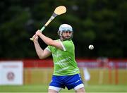 27 July 2023; South East 1 goalkeeper John Michael English during the match against Coastal Virginia during day four of the FRS Recruitment GAA World Games 2023 at the Owenbeg Centre of Excellence in Dungiven, Derry. Photo by Piaras Ó Mídheach/Sportsfile