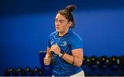 27 July 2023; Aimee Clarke during a Leinster Rugby women's gym at the Ken Wall Centre of Excellence in Dublin. Photo by Seb Daly/Sportsfile