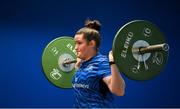 27 July 2023; Hannah O'Connor during a Leinster Rugby women's gym at the Ken Wall Centre of Excellence in Dublin. Photo by Seb Daly/Sportsfile