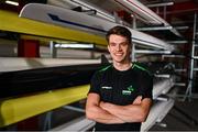 28 July 2023; Fintan McCarthy poses for a portrait during a Rowing Ireland media day at the National Rowing Centre in Farran Woods, Cork. Photo by Eóin Noonan/Sportsfile