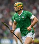 23 July 2023; Dan Morrissey of Limerick during the GAA Hurling All-Ireland Senior Championship final match between Kilkenny and Limerick at Croke Park in Dublin. Photo by Brendan Moran/Sportsfile