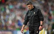 23 July 2023; Kilkenny manager Derek Lyng during the closing moments of the GAA Hurling All-Ireland Senior Championship final match between Kilkenny and Limerick at Croke Park in Dublin. Photo by Brendan Moran/Sportsfile