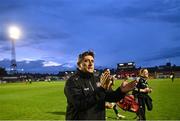 28 July 2023; Bohemians manager Declan Devine after the SSE Airtricity Men's Premier Division match between Bohemians and UCD at Dalymount Park in Dublin. Photo by Ramsey Cardy/Sportsfile