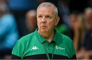 29 July 2023; Ireland head coach Mark Keenan before the FIBA Men's EuroBasket 2025 Qualifier match between Ireland and Croatia at National Basketball Arena in Dublin. Photo by Brendan Moran/Sportsfile