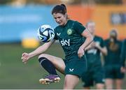 29 July 2023; Niamh Fahey during a Republic of Ireland training session at Meakin Park in Brisbane, Australia, ahead of their final Group B match of the FIFA Women's World Cup 2023, against Nigeria. Photo by Stephen McCarthy/Sportsfile