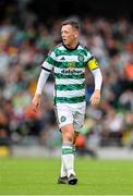 29 July 2023; Callum McGregor of Celtic during the pre-season friendly match between Celtic and Wolverhampton Wanderers at the Aviva Stadium in Dublin. Photo by Seb Daly/Sportsfile