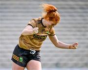 29 July 2023; Louise Ní Mhuircheartaigh of Kerry celebrates after scoring her side's first goal during the TG4 LGFA All-Ireland Senior Championship semi-final match between Kerry and Mayo at Semple Stadium in Thurles, Tipperary. Photo by Piaras Ó Mídheach/Sportsfile