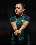 30 July 2023; Katie McCabe during a Republic of Ireland training session at Spencer Park in Brisbane, Australia, ahead of their final Group B match of the FIFA Women's World Cup 2023, against Nigeria. Photo by Stephen McCarthy/Sportsfile