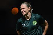 30 July 2023; Diane Caldwell during a Republic of Ireland training session at Spencer Park in Brisbane, Australia, ahead of their final Group B match of the FIFA Women's World Cup 2023, against Nigeria. Photo by Stephen McCarthy/Sportsfile