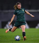 30 July 2023; Kyra Carusa during a Republic of Ireland training session at Spencer Park in Brisbane, Australia, ahead of their final Group B match of the FIFA Women's World Cup 2023, against Nigeria. Photo by Stephen McCarthy/Sportsfile