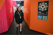 30 July 2023; Goalkeeper Megan Walsh during a Republic of Ireland stadium familiarisation at Brisbane Stadium in Brisbane, Australia, ahead of their final Group B match of the FIFA Women's World Cup 2023, against Nigeria. Photo by Stephen McCarthy/Sportsfile