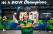 30 July 2023; Kerry supporter Christina O'Brien from Killorglin before the GAA Football All-Ireland Senior Championship final match between Dublin and Kerry at Croke Park in Dublin. Photo by David Fitzgerald/Sportsfile
