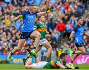 30 July 2023; Paddy Small of Dublin celebrates his 46th minute goal during the GAA Football All-Ireland Senior Championship final match between Dublin and Kerry at Croke Park in Dublin. Photo by Ray McManus/Sportsfile