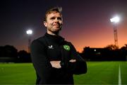 30 July 2023; Assistant manager Tom Elmes during a Republic of Ireland training session at Spencer Park in Brisbane, Australia, ahead of their final Group B match of the FIFA Women's World Cup 2023, against Nigeria. Photo by Stephen McCarthy/Sportsfile