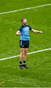 30 July 2023; Jack McCaffrey of Dublin celebrates after the GAA Football All-Ireland Senior Championship final match between Dublin and Kerry at Croke Park in Dublin.  Photo by Eóin Noonan/Sportsfile