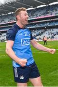 30 July 2023; Jack McCaffrey of Dublin celebrates after his side's victory in the GAA Football All-Ireland Senior Championship final match between Dublin and Kerry at Croke Park in Dublin. Photo by Seb Daly/Sportsfile