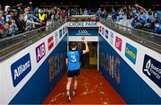 30 July 2023; Michael Fitzsimons of Dublin walks down the tunnel after the GAA Football All-Ireland Senior Championship final match between Dublin and Kerry at Croke Park in Dublin. Photo by Ramsey Cardy/Sportsfile