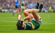 30 July 2023; David Clifford of Kerry reacts during the GAA Football All-Ireland Senior Championship final match between Dublin and Kerry at Croke Park in Dublin. Photo by Seb Daly/Sportsfile