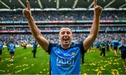 30 July 2023; Cormac Costello of Dublin celebrates after the GAA Football All-Ireland Senior Championship final match between Dublin and Kerry at Croke Park in Dublin. Photo by David Fitzgerald/Sportsfile