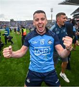 30 July 2023; Cormac Costello of Dublin celebrates after the GAA Football All-Ireland Senior Championship final match between Dublin and Kerry at Croke Park in Dublin. Photo by David Fitzgerald/Sportsfile