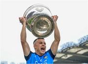 30 July 2023; Eoin Murchan of Dublin celebrates with the Sam Maguire Cup after his side's victory in the GAA Football All-Ireland Senior Championship final match between Dublin and Kerry at Croke Park in Dublin. Photo by Piaras Ó Mídheach/Sportsfile