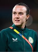 31 July 2023; Ciara Grant of Republic of Ireland before the FIFA Women's World Cup 2023 Group B match between Republic of Ireland and Nigeria at Brisbane Stadium in Brisbane, Australia. Photo by Stephen McCarthy/Sportsfile
