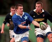 21 February 1998; John McWeeney of St Mary's College during the All-Ireland League Division 1 match between St Mary's College RFC and Ballymena RFC at Anglesea Road in Dublin. Photo by David Maher/Sportsfile