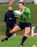 16 March 1998; Kevin Maggs during Ireland rugby squad training at the University of Limerick in Limerick. Photo by David Maher/Sportsfile