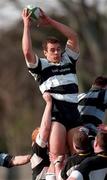 28 February 1998; Kyran Martin of Old Belvedere during the All-Ireland League Division 1 match between Old Belvedere RFC and Shannon RFC at Anglesea Road in Dublin. Photo by David Maher/Sportsfile