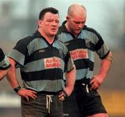 31 January 1998; Noel Healy, left, and John Hayes of Shannon during the All-Ireland League Division 1 match between Shannon RFC and Ballymena RFC at Thomond Park in Limerick. Photo by Matt Browne/Sportsfile