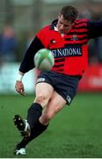 14 February 1998; Owen Cobbe of Blackrock College during the All-Ireland League Division 1 match between Blackrock College RFC and Dungannon RFC at Stradbrook Road in Dublin. Photo by Matt Browne/Sportsfile