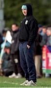 28 February 1998; Shannon coach Pat Murray during the All-Ireland League Division 1 match between Old Belvedere RFC and Shannon RFC at Anglesea Road in Dublin. Photo by David Maher/Sportsfile