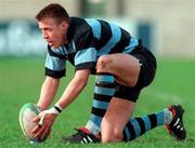 28 February 1998; Andrew Thompson of Shannon during the All-Ireland League Division 1 match between Old Belvedere RFC and Shannon RFC at Anglesea Road in Dublin. Photo by David Maher/Sportsfile