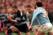 15 February 1998; Colm McMahon of Shannon in action against Conor Gilroy of Garryowen during the All-Ireland League Division 1 match between Garryowen and Shannon at Dooradoyle in Limerick. Photo by David Maher/Sportsfile