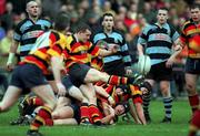24 January 1998; David O'Mahony of Lansdowne during the All-Ireland League Division 1 match between Lansdowne RFC and Shannon RFC at Lansdowne Road in Dublin. Photo by Matt Browne/Sportsfile