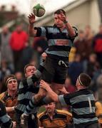 15 March 1998; Eddie Halvey of Shannon during the All-Ireland League Division 1 match between Shannon RFC and Young Munster RFC at Thomond Park in Limerick. Photo by Damien Eagers/Sportsfile