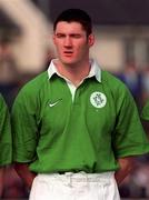 20 March 1998; Eddie Halvey of Ireland prior to the 'A' Rugby International between Ireland and Wales in Thomond Park in Limerick. Photo by David Maher/Sportsfile