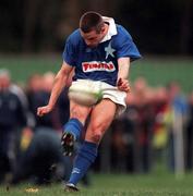 13 December 1997; Richard Ormond of St Mary's College during the All-Ireland League Division 1 match between St Mary's College RFC and Dungannon RFC at Templeville Road in Dublin. Photo by Matt Browne/Sportsfile