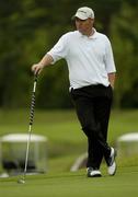 29 June 2004; John Murray waits to putt on the 9th green during the Des Smith International Pro-Am. Palmer Course, K Club, Straffan, Co. Kildare. Picture credit; Damien Eagers / SPORTSFILE