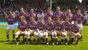 27 June 2004; Galway team. Bank of Ireland Connacht Senior Football Championship Semi-Final, Mayo v Galway, McHale Park, Castlebar, Co. Mayo. Picture credit; Damien Eagers / SPORTSFILE