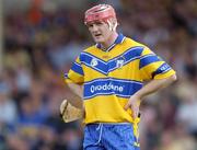 26 June 2004; Brian Lohan, Clare. Guinness Senior Hurling Championship Qualifier, Round 1, Clare v Laois, Gaelic Grounds, Limerick. Picture credit; Ray McManus / SPORTSFILE
