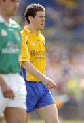 26 June 2004; Stephen Lohan, Roscommon, pictured during the pre-match parade. Bank of Ireland Connacht Senior Football Championship Semi-Final Replay, Roscommon v Leitrim, Dr. Hyde Park, Co. Roscommon. Picture credit; Damien Eagers / SPORTSFILE