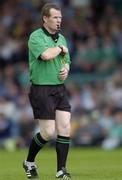 26 June 2004; Michael Haverty, Referee. Guinness Senior Hurling Championship Qualifier, Round 1, Clare v Laois, Gaelic Grounds, Limerick. Picture credit; Ray McManus / SPORTSFILE