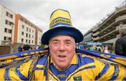 1 September 2013; Roscommon supporter Willie Tiernan, from Boyle, Co. Roscommon, ahead of the game. Electric Ireland GAA Football All-Ireland Minor Championship, Semi-Final, Roscommon v Tyrone, Croke Park, Dublin. Picture credit: Stephen McCarthy / SPORTSFILE