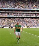 1 September 2013; Kerry substitute Kieran Donaghy leaves the field after the game. GAA Football All-Ireland Senior Championship, Semi-Final, Dublin v Kerry, Croke Park, Dublin. Picture credit: Ray McManus / SPORTSFILE