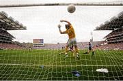1 September 2013; Paul Mannion of Dublin scores his side's first goal past Kerry goalkeeper Brendan Kealy during the GAA Football All-Ireland Senior Championship Semi-Final match between Dublin and Kerry at Croke Park in Dublin. Photo by Sportsfile