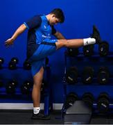 31 July 2023; Inigo Cruise-O'Brien during the Leinster rugby pre-academy training session at The Ken Wall Centre of Excellence in Energia Park, Dublin. Photo by Brendan Moran/Sportsfile
