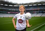 31 July 2023; In attendance at the 2023 ZuCar All-Ireland Ladies Minor Football Finals captains day is Eimear Glancy of Kildare at Croke Park in Dublin. Photo by Sam Barnes/Sportsfile