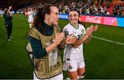 31 July 2023; Marissa Sheva of Republic of Ireland after the FIFA Women's World Cup 2023 Group B match between Republic of Ireland and Nigeria at Brisbane Stadium in Brisbane, Australia. Photo by Stephen McCarthy/Sportsfile