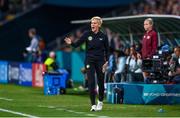 31 July 2023; Republic of Ireland manager Vera Pauw during the FIFA Women's World Cup 2023 Group B match between Republic of Ireland and Nigeria at Brisbane Stadium in Brisbane, Australia. Photo by Stephen McCarthy/Sportsfile